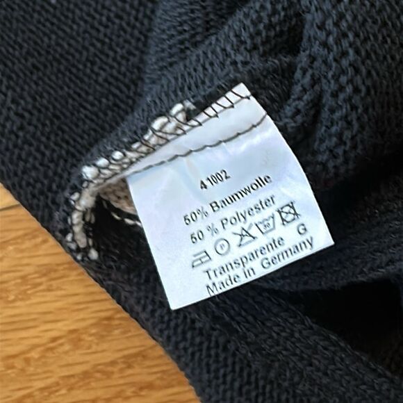 Transparente boxy, zip front cardigan, one size - Picture 6 of 6